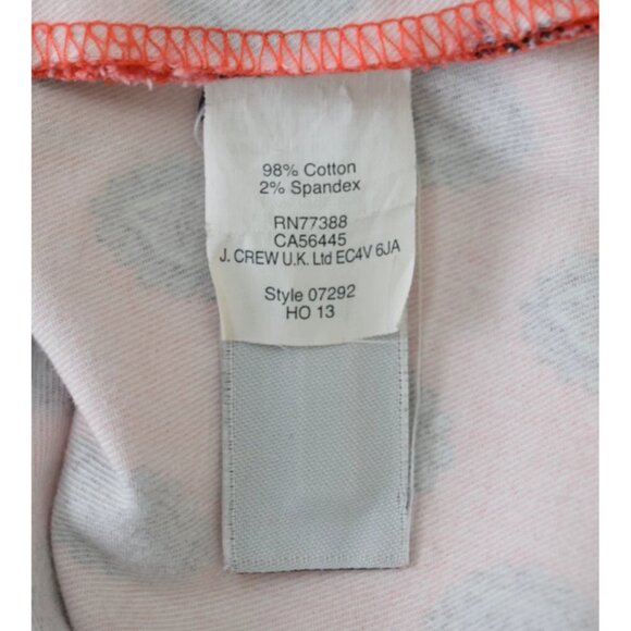 J.CREW MINNIE MEDALLION PRINT CROP ANKLE PANTS - Picture 8 of 8